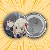 Значок Аніме Lycoris Recoil / Лікоріс Рекоіл 024