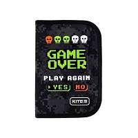 Пенал твердий Kite Game Over, 1 відділ., 1 відв., без наповнення (K24-621-2)