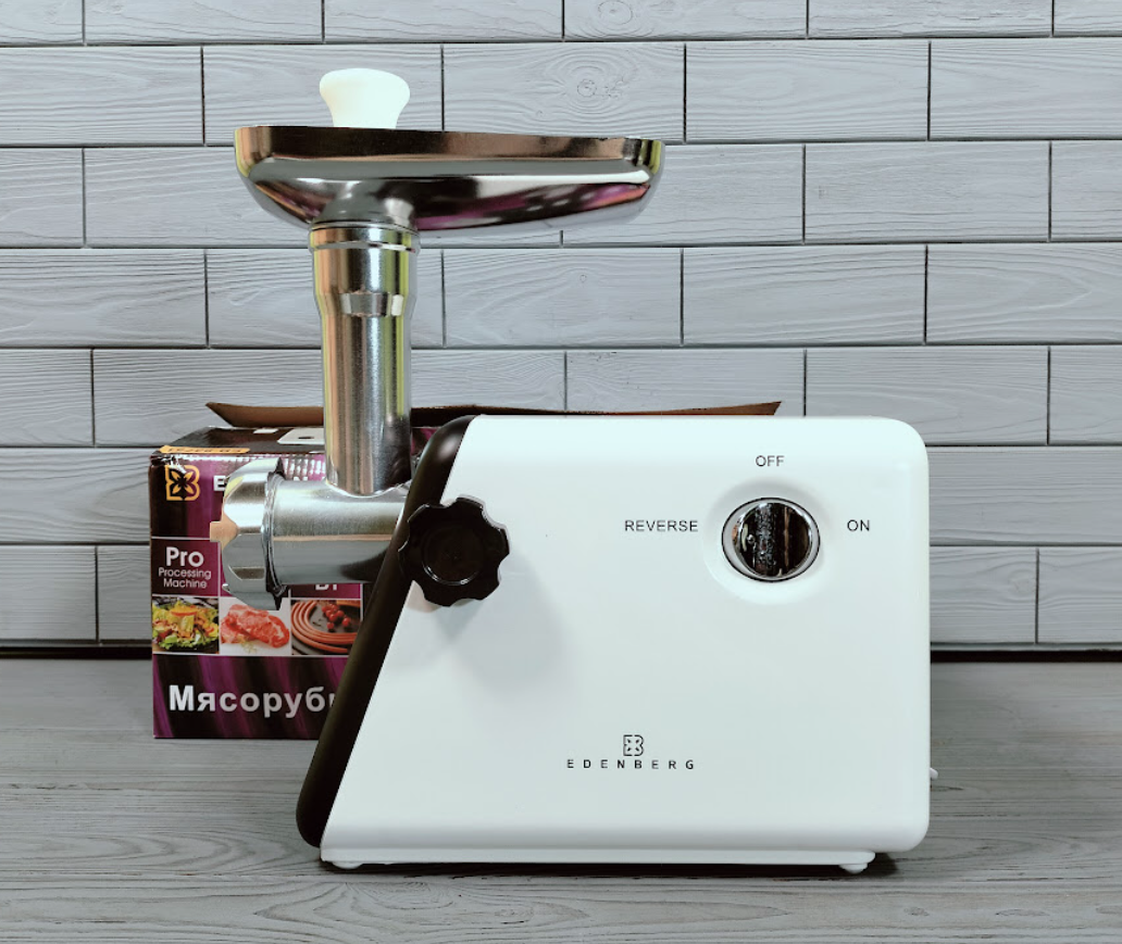 М'ясорубка Edenberg EB-83751 2000 Вт з реверсивними функціями, фото 1