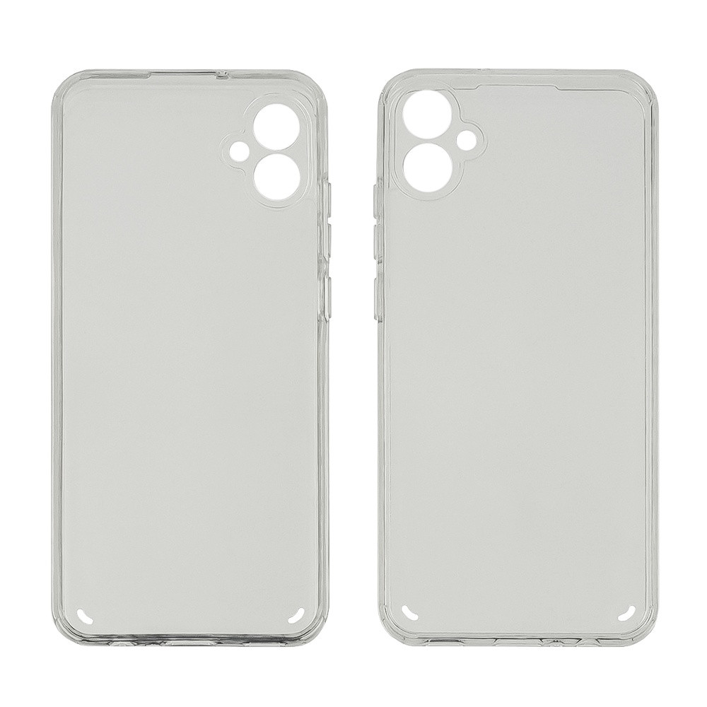 TU TU Чехол clear protective with frame Samsung A042F A04e прозрачный Люкс