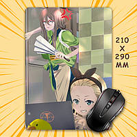 Килимок для мишки А4 - 210x290 мм Lycoris Recoil / Лікоріс Рекоіл 008