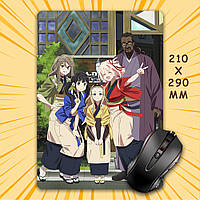 Килимок для мишки А4 - 210x290 мм Lycoris Recoil / Лікоріс Рекоіл 019