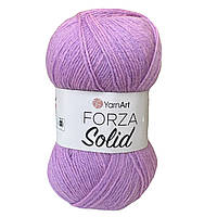 YarnArt FORZA SOLID (Форза Солід) № 4639 бузок (Пряжа напіввовна, нитки для в'язання)