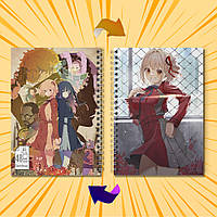 Скетчбук А5 48 арк. 150 гр.м² Lycoris Recoil / Лікоріс Рекоіл 003