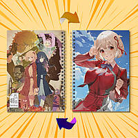 Скетчбук А5 48 арк. 150 гр.м² Lycoris Recoil / Лікоріс Рекоіл 004