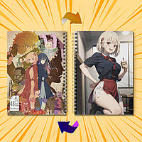 Скетчбук А5 48 арк. 150 гр.м² Lycoris Recoil / Лікоріс Рекоіл 006