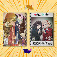 Скетчбук А5 48 арк. 150 гр.м² Lycoris Recoil / Лікоріс Рекоіл 016