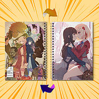 Скетчбук А5 48 арк. 150 гр.м² Lycoris Recoil / Лікоріс Рекоіл 020