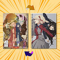 Скетчбук А5 48 арк. 150 гр.м² Lycoris Recoil / Лікоріс Рекоіл 023