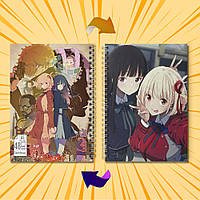 Скетчбук А5 48 арк. 150 гр.м² Lycoris Recoil / Лікоріс Рекоіл 024