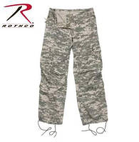 Женские брюки Rothco Карго Womens Vintage Paratrooper ACU Digital Camo