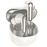 TU  TU Беспроводные TWS наушники Hoco EQ11 вакуумные milky white, фото 2