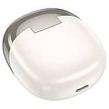 TU  TU Беспроводные TWS наушники Hoco EQ11 вакуумные milky white, фото 3