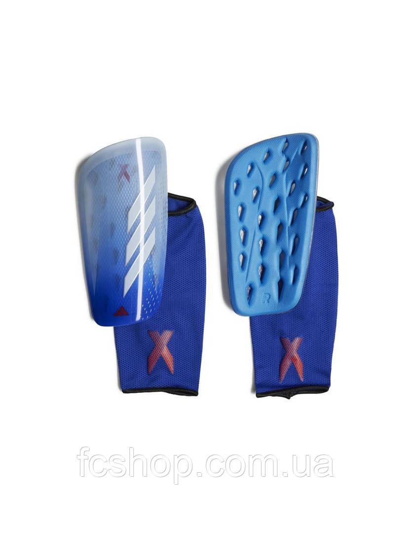 Щитки футбольні Adidas X SG League IA0842, Синій, Розмір (EU) — L