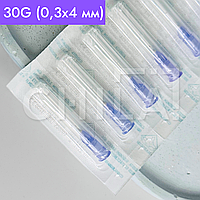 Голка для мезотерапії 30G (0,3х4 мм) одноразова стерильна "Mesoram" (10 шт/уп)