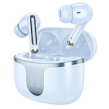 TU TU Беспроводные TWS наушники Hoco EQ10 вакуумные blue, фото 2