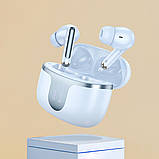 TU TU Беспроводные TWS наушники Hoco EQ10 вакуумные blue, фото 3