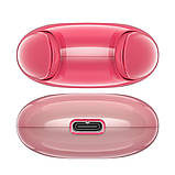 TU TU Беспроводные TWS наушники Acefast T9 вакуумные pomelo red, фото 7