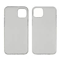 TU  TU Чехол clear protective with frame для Apple iPhone 15 Pro Max прозрачный Люкс