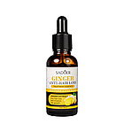Сироватка против випадіння волосся Sadoer Ginger Anti-Hair Loss з екстрактом імбиру 30 мл SD89101, фото 3