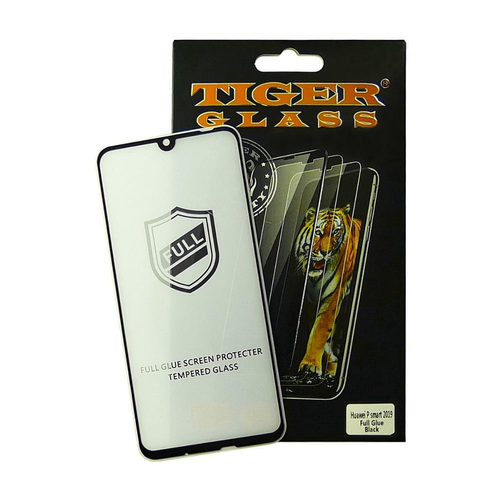 TU  TU Защитное стекло TigerGlass для Huawei P Smart (2019)/ P Smart Plus (2019) Full Glue (0.3 мм, 2.5D, чёрное), фото 1