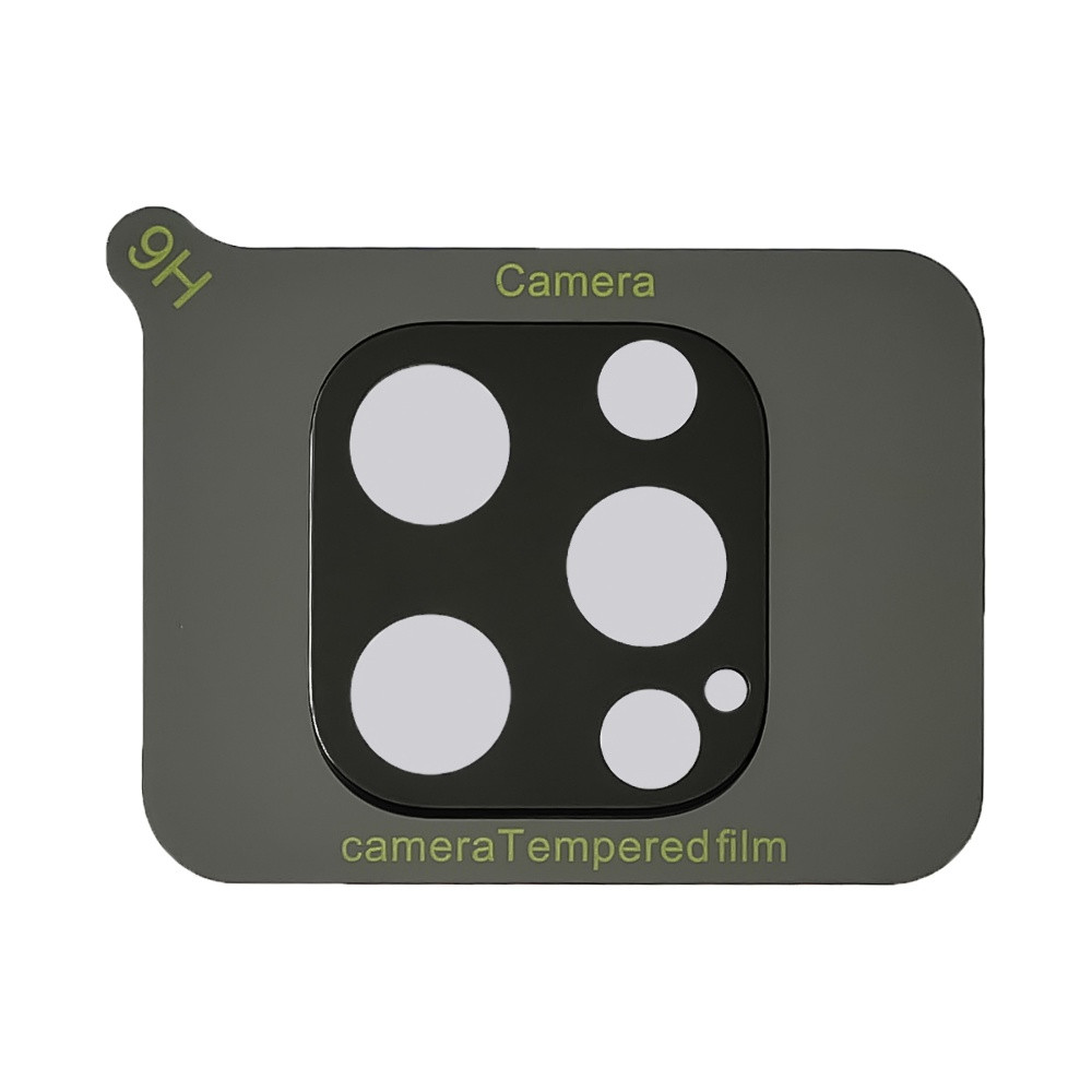 TU TU Защитное стекло для Apple на камеру iPhone 12 Pro Full Glue (2.5D, Black), фото 1