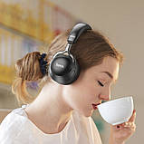 TU TU Беспроводные наушники Hoco ESD17 накладные black, фото 2