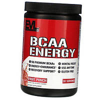 Аминокислоты с кофеином и зеленым чаем для энергии BCAA Energy Evlution Nutrition 270г Фруктовый пунш