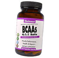 Аминокислоты BCAAs 4:1:1 Bluebonnet Nutrition 120вегкапс (28393001)
