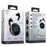 TU  TU Беспроводные TWS наушники Acefast T9 вакуумные obsidian black, фото 8