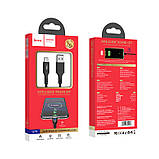 TU TU Кабель Hoco U79 с индикатором USB to Type-C 1.2m black, фото 5