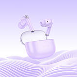 TU TU Беспроводные TWS наушники Hoco EQ12 вакуумные purple, фото 4