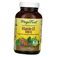 Вітамін Д3 Mega Food Vitamin D3 1000 90 таб (36343034)