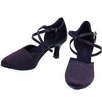 Туфли для бальных танцев стандарт Zelart OB-6001 35 Черный (06363035)