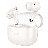 TU TU Беспроводные TWS наушники Hoco EQ12 вакуумные milky white, фото 2
