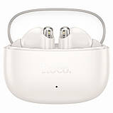TU TU Беспроводные TWS наушники Hoco EQ12 вакуумные milky white, фото 3
