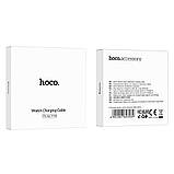 TU  TU USB кабель для смарт часов Hoco Y16 белый, фото 4