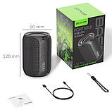 TU TU Портативная Bluetooth колонка ZEALOT S32 Pro TWS с LED подсветкой black, фото 7