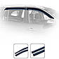Дефлектори вікон Lexus RX III 300/350/400 2015 -> (Long Type) З Хром Молдингом (LE25-M), фото 4