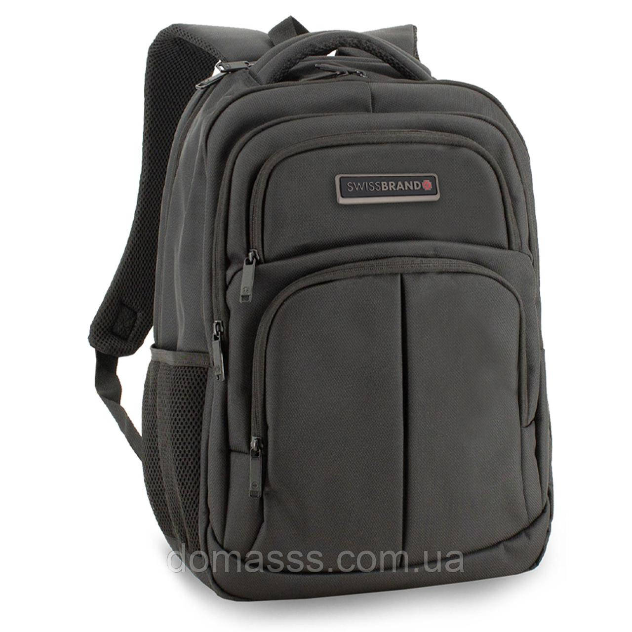 Рюкзак міський Swissbrand Bellingham 29 Dark Grey (SWB_BLBEL803U), фото 1