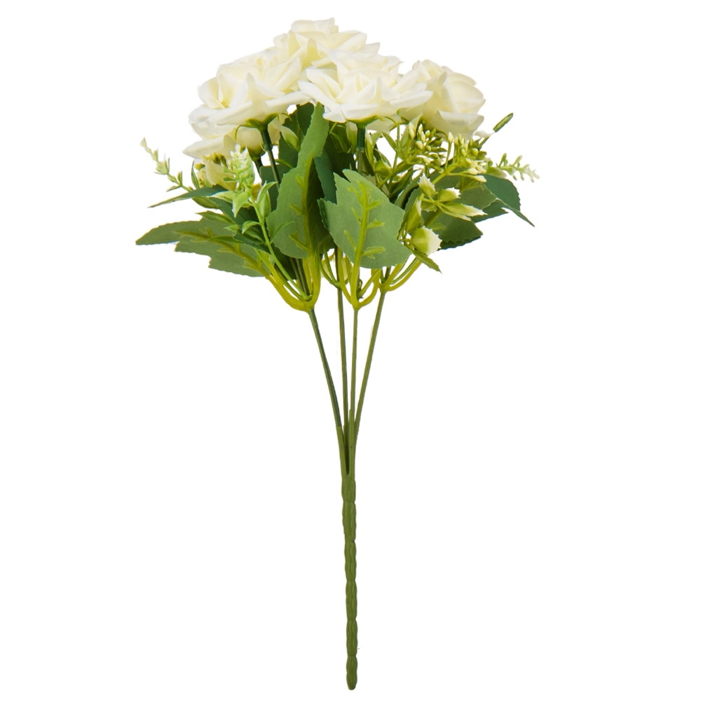 Букет троянд "Марта", кремовий, 27 см ELISEY, фото 1