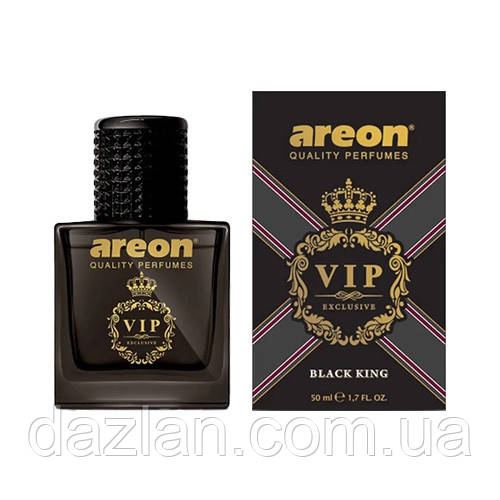 Освіжувач повітря AREON CAR Perfume VIP 50ml Black King Black Design (VIPB02)