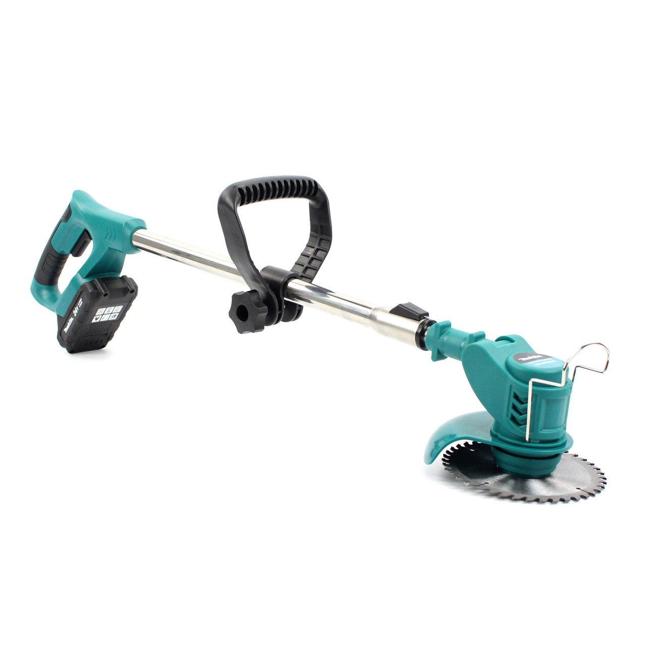 Аккумуляторный триммер Макита садовый UR120DWAE (24V, 5AH) АКБ для дома ...