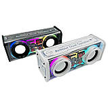 Блютуз-колонка RGB A88 з прозорою конструкцією регульованою підсвіткою і RTWS для під'єднання 2 пристроїв, фото 4