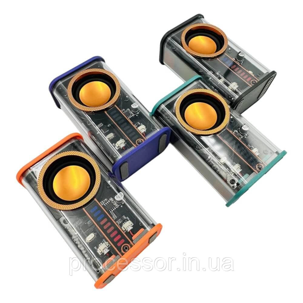 Бездротова музична акумуляторна блютуз колонка K07 mini з функцією TWS Bluetooth 5.0, фото 1