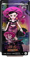 Лялька Монстер Хай Дракулаура в купальнику Monster High Scare-adise Island Draculaura Mattel HRP66