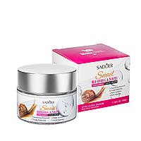 Антивозрастной крем для лица Sadoer Snail Collagen Reorganizing с муцином улитки 50 г