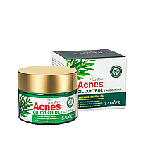 Крем для обличчя від акне, прищів Sadoer Tea Tree Acnes Oil Control 50 г SD50873