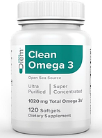 Витамины и минералы Diem Clean Omega 3 1020mg 470 EPA, DHA (120 soft)