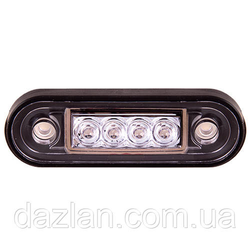 Повторювач габариту (палець подвійний) 4 LED 12/24 V червоний 85*10*25 мм (TH-0012-red)